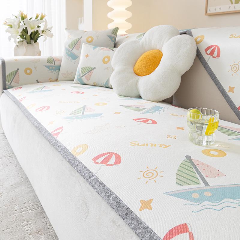 Summer Sofa Cushion New Ice Silk Mat Seat Cushion Cartoon Cute Wind Non-Slip Sofa Cover Cool Cover 70*70cm
Summer Sofa Cushion New Ice Silk Mat Seat Cushion Cartoon Cute Wind Non-Slip Sofa Cover Cool Cover 70*70cm