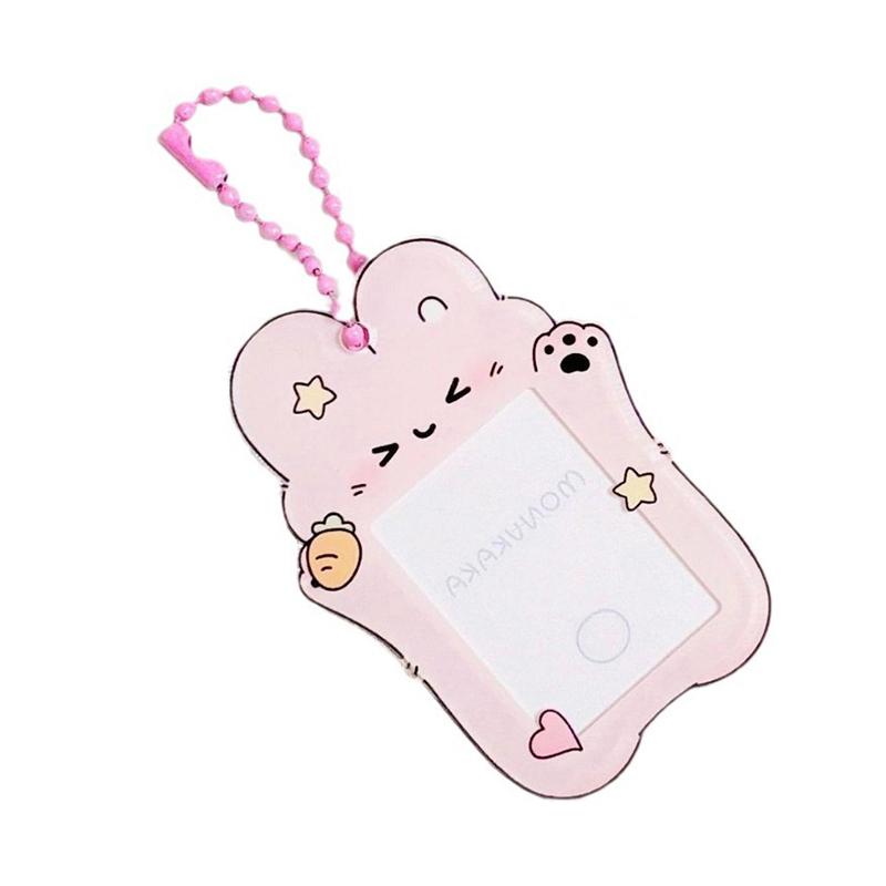 Photocard Holder Keychain Protector Student Card Protective Sleeve Photo Pendant
Photocard Holder Keychain Protector Student Card Protective Sleeve Photo Pendant