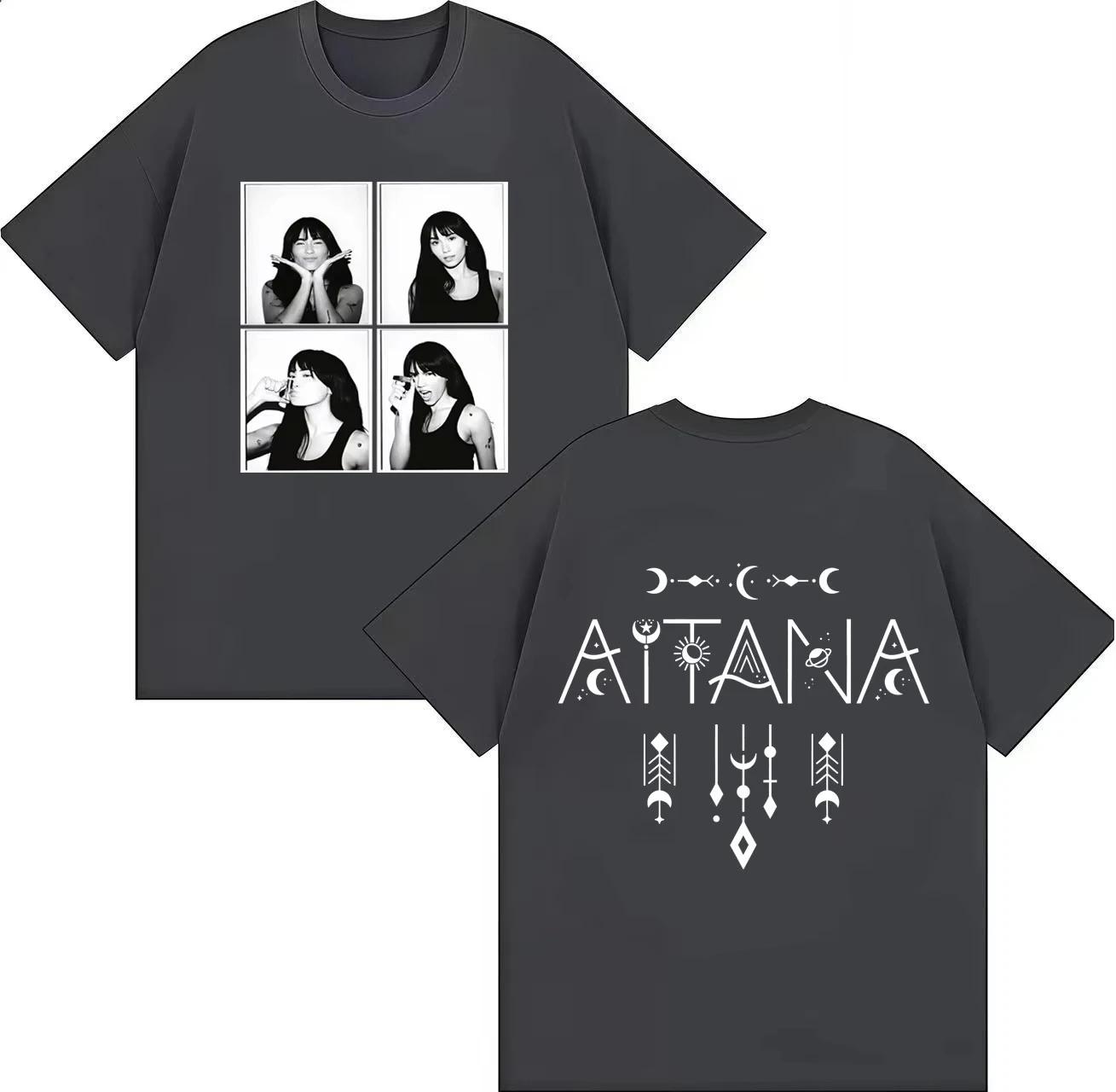 Trendy Aitana Graphics TShirt Unisex Women Pop Double Sided Print Summer Streetwear Cotton T Shirt Casual Tops Fans Gift Streetwear S
Trendy Aitana Graphics TShirt Unisex Women Pop Double Sided Print Summer Streetwear Cotton T Shirt Casual Tops Fans Gift Streetwear S