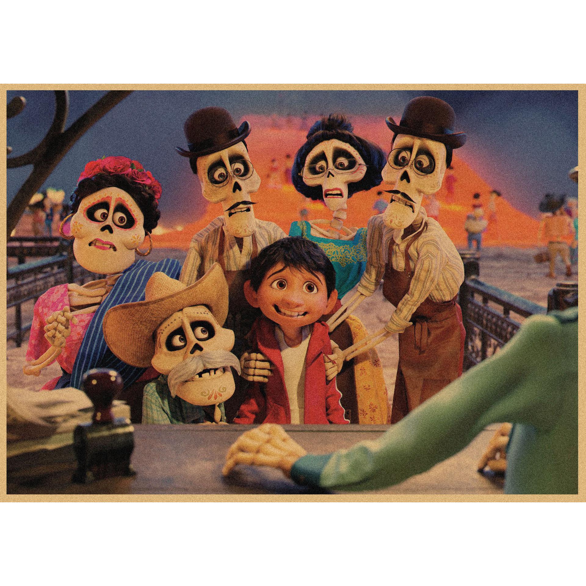 Coco (the Movie) Retro Anime Kraft Paper Wall Poster Decor 327 29.7X42cm
Coco (the Movie) Retro Anime Kraft Paper Wall Poster Decor 327 29.7X42cm