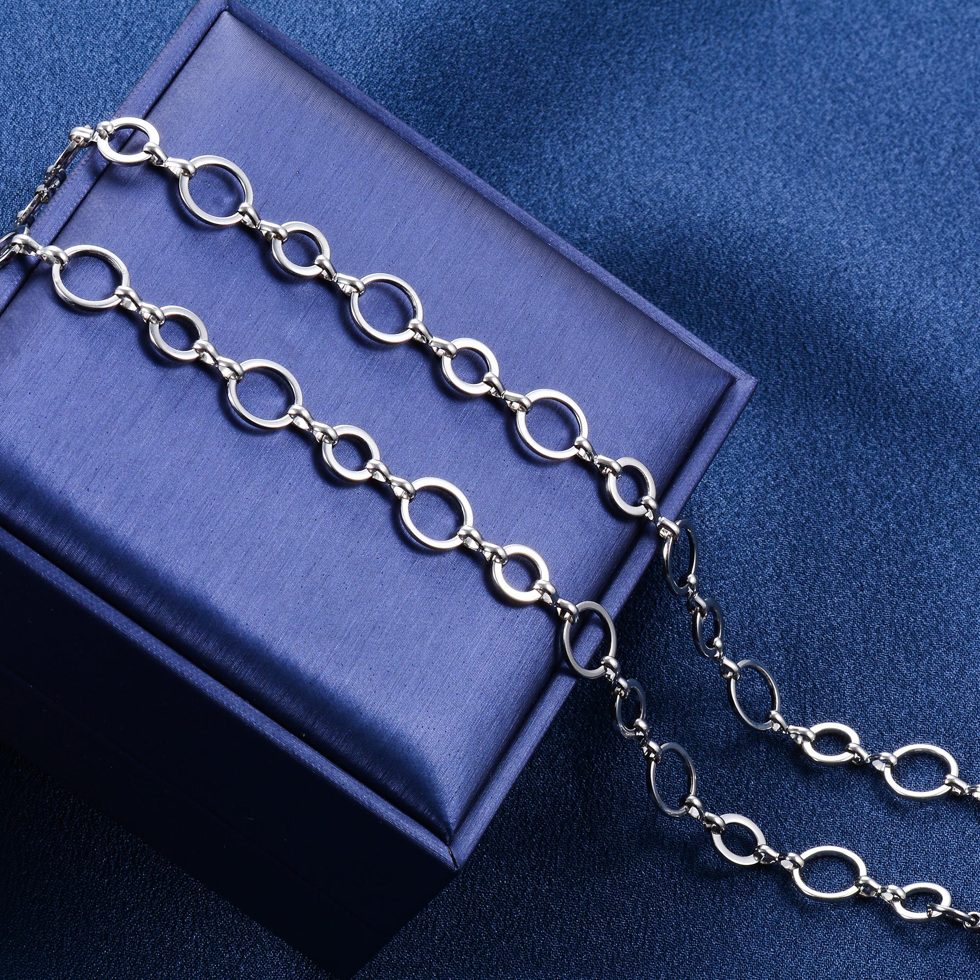 10mm Handmade Stainless Steel Necklace Round Circle Link Chain for Women Men Geometric Gold Color Plated Choker Metal Jewelry 20cm Bracelet
10mm Handmade Stainless Steel Necklace Round Circle Link Chain for Women Men Geometric Gold Color Plated Choker Metal Jewelry 20cm Bracelet