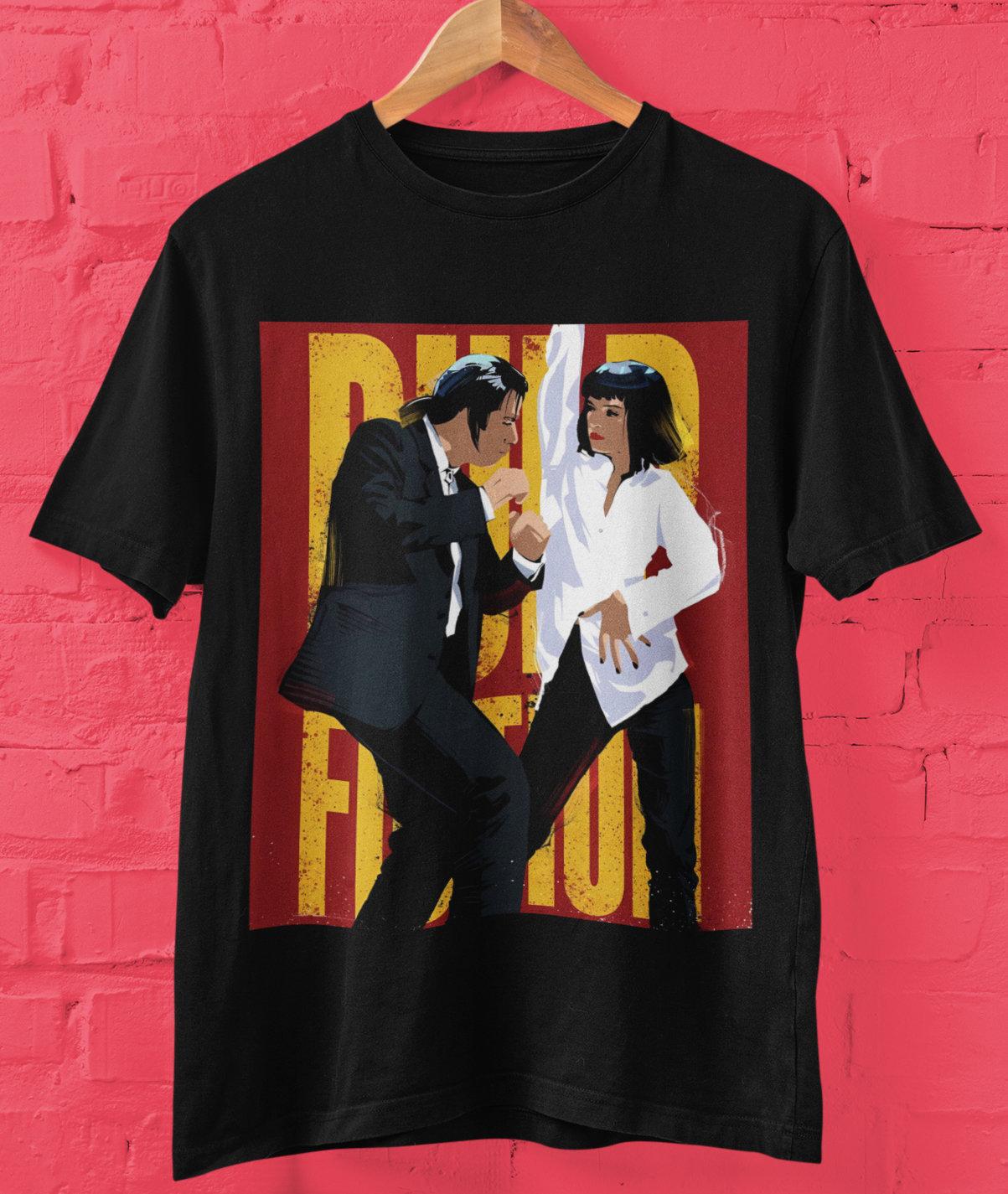 Pulp Fiction Artwork T-shirt, Twist Contest, Tarantino Movie Tee Summer Men s and Women s Loose and Breathable T-shirt Top S разноцветный
Pulp Fiction Artwork T-shirt, Twist Contest, Tarantino Movie Tee Summer Men s and Women s Loose and Breathable T-shirt Top S разноцветный