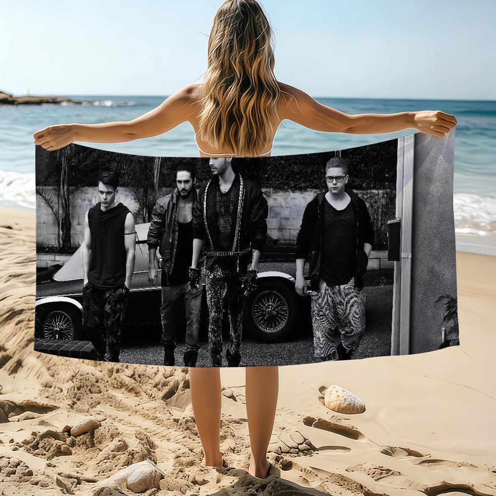 Группа Том Билл Каулитц Tokio Hotel Полотенце Пляжное Полотенце Большого Размера Быстросохнущее Полотенце Впитывающее Мягкое Для Плавания Пляжные Полотенца для Мужчин Женщин W40*H60(CM)
Группа Том Билл Каулитц Tokio Hotel Полотенце Пляжное Полотенце Большого Размера Быстросохнущее Полотенце Впитывающее Мягкое Для Плавания Пляжные Полотенца для Мужчин Женщин W40*H60(CM)
