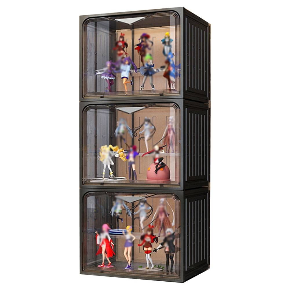PFLife Figure Case Collection Case Display Rack Figure Shelf Display Case Width 40 Showcase Large Easy to Assemble Large UV Protection 3 (Black, чёрный
PFLife Figure Case Collection Case Display Rack Figure Shelf Display Case Width 40 Showcase Large Easy to Assemble Large UV Protection 3 (Black, чёрный