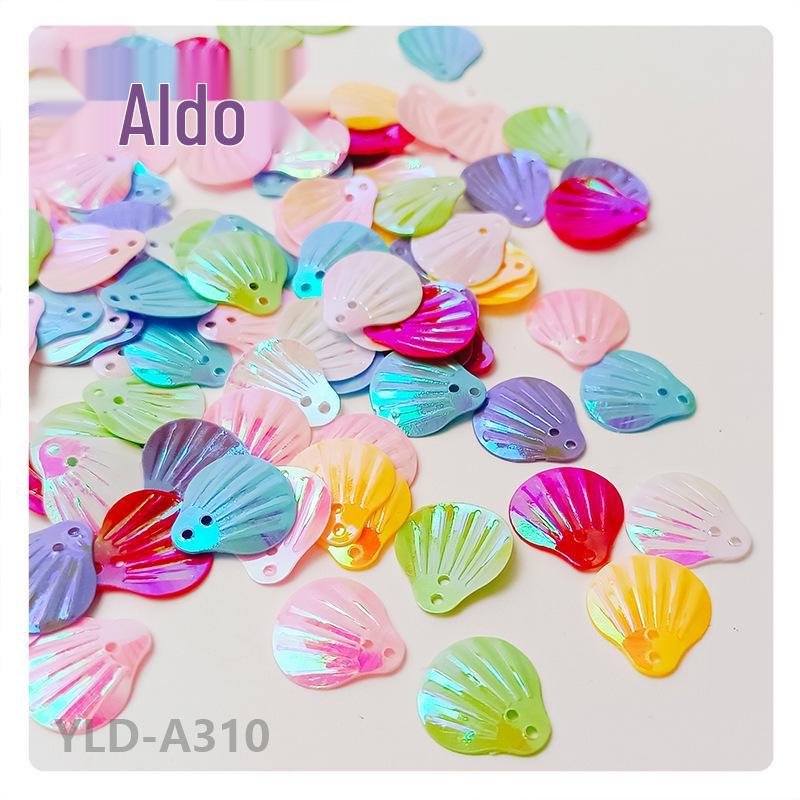 Yaleduo 12x13MM Golden Two-Hole Seashell Sequins for DIY & Needlework - Milky Iridescent Beads 20g per pack
Yaleduo 12x13MM Golden Two-Hole Seashell Sequins for DIY & Needlework - Milky Iridescent Beads 20g per pack