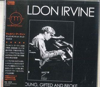 CD WELDON IRVINE - Young, Gifted and Broke PCD94181 P-VINE RECORDS 2024 Japan Jazz
CD WELDON IRVINE - Young, Gifted and Broke PCD94181 P-VINE RECORDS 2024 Japan Jazz