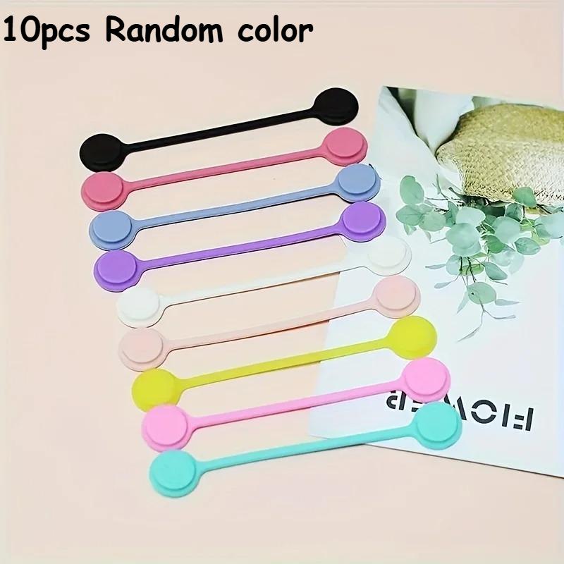 20pcs/10pcs Colorful Magnetic Silicone Cable Ties-Reusable Cord Organizer for USB,Headphones&Keychains-Perfect Gift
20pcs/10pcs Colorful Magnetic Silicone Cable Ties-Reusable Cord Organizer for USB,Headphones&Keychains-Perfect Gift