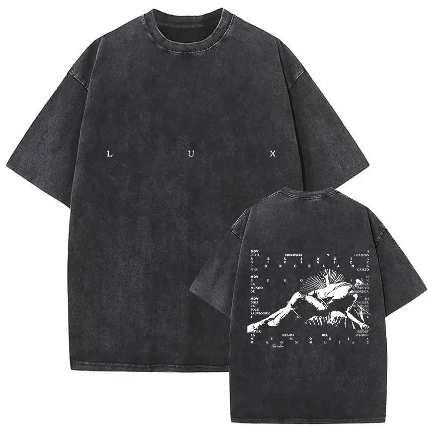 Washed Rosalia Lux Tour Printed T Shirts Streetwear Oversized Yk Women Men Pop Music Short Sleeve Streetwear Female Clothing M
Washed Rosalia Lux Tour Printed T Shirts Streetwear Oversized Yk Women Men Pop Music Short Sleeve Streetwear Female Clothing M