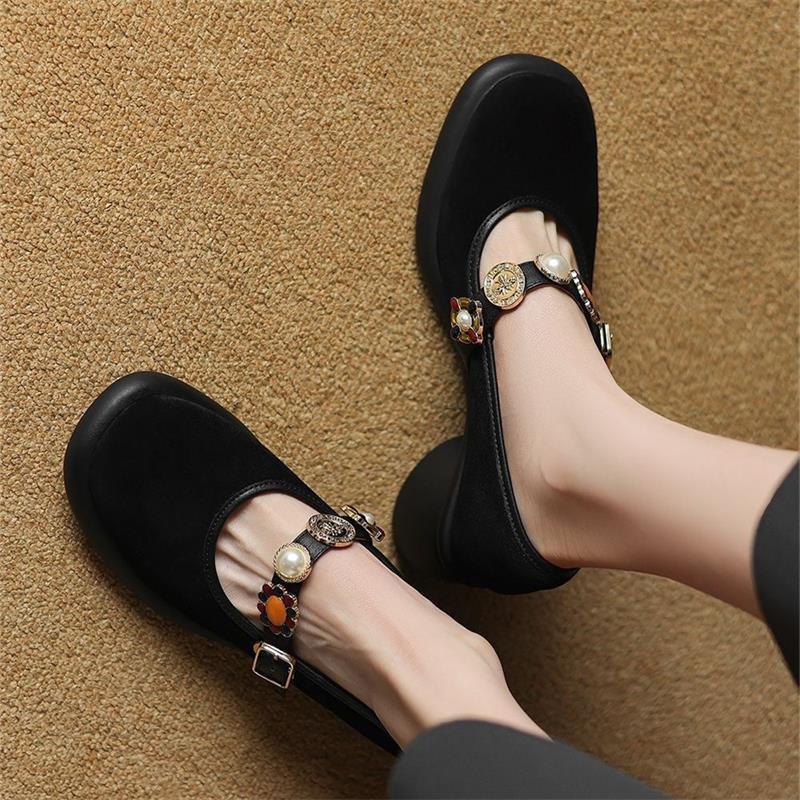 French platform Mary Jane small leather shoes women s summer 2025 new retro matte word with thick heel single shoes 35 чорний
French platform Mary Jane small leather shoes women s summer 2025 new retro matte word with thick heel single shoes 35 чорний