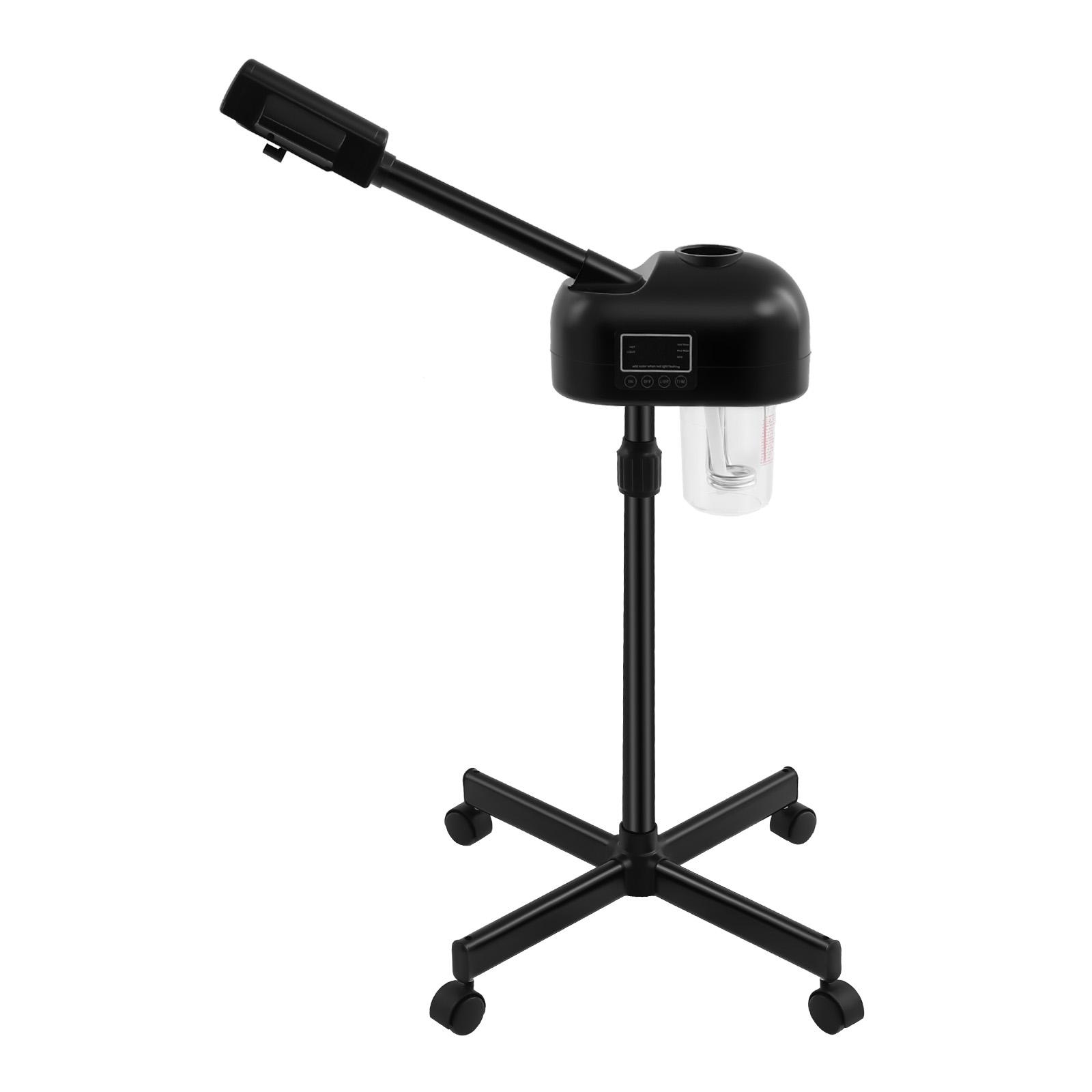 Black Professional Face Steamer Nano-Ion Ozone Hot Mist with LCD Screen Adjustable Height for Salon Home Spa Aging Reduction
Black Professional Face Steamer Nano-Ion Ozone Hot Mist with LCD Screen Adjustable Height for Salon Home Spa Aging Reduction
