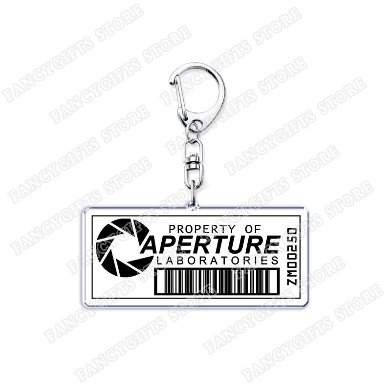 Popular Video Game Keychains for Accessories Bag Glados Aperture Laboratories Science Keyrings Jewelry Gamer Fans Gaming Gifts
Popular Video Game Keychains for Accessories Bag Glados Aperture Laboratories Science Keyrings Jewelry Gamer Fans Gaming Gifts
