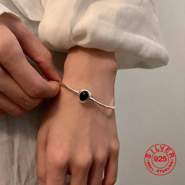 BFCLUB Silver Color Hiphop Thick Chain Bracelet for Women Men Vintage Simple Blue Black Handmade Hasp Bracelet Birthday Gift
BFCLUB Silver Color Hiphop Thick Chain Bracelet for Women Men Vintage Simple Blue Black Handmade Hasp Bracelet Birthday Gift