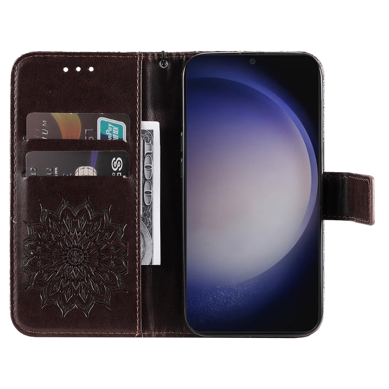 For Samsung Galaxy S25/S24 Phone Case Sunflower Imprinted Leather Wallet Stand Cover with Strap Blue
For Samsung Galaxy S25/S24 Phone Case Sunflower Imprinted Leather Wallet Stand Cover with Strap Blue
