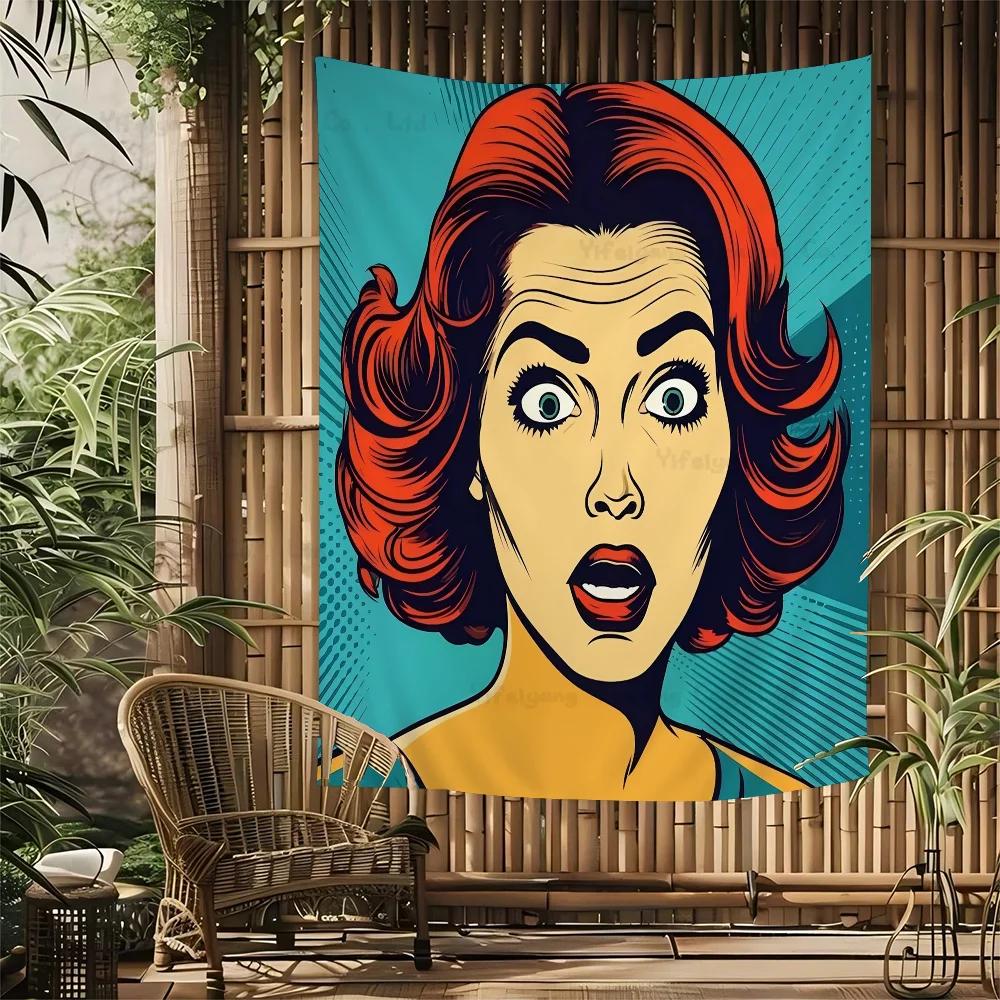 OMG Retro Comics Pop Hippie Wall Hanging Tapestries Bohemian Wall Tapestries Mandala INS Home Decor 74x94cm(29x37in)
OMG Retro Comics Pop Hippie Wall Hanging Tapestries Bohemian Wall Tapestries Mandala INS Home Decor 74x94cm(29x37in)