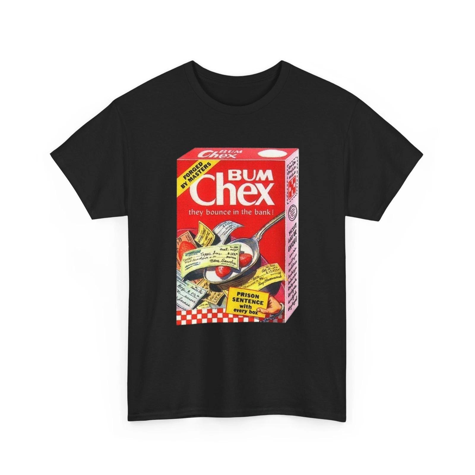 Wacky Packages Bum Chex Cereal Printed Collector T shirt Funny Rice Chex Parody L
Wacky Packages Bum Chex Cereal Printed Collector T shirt Funny Rice Chex Parody L