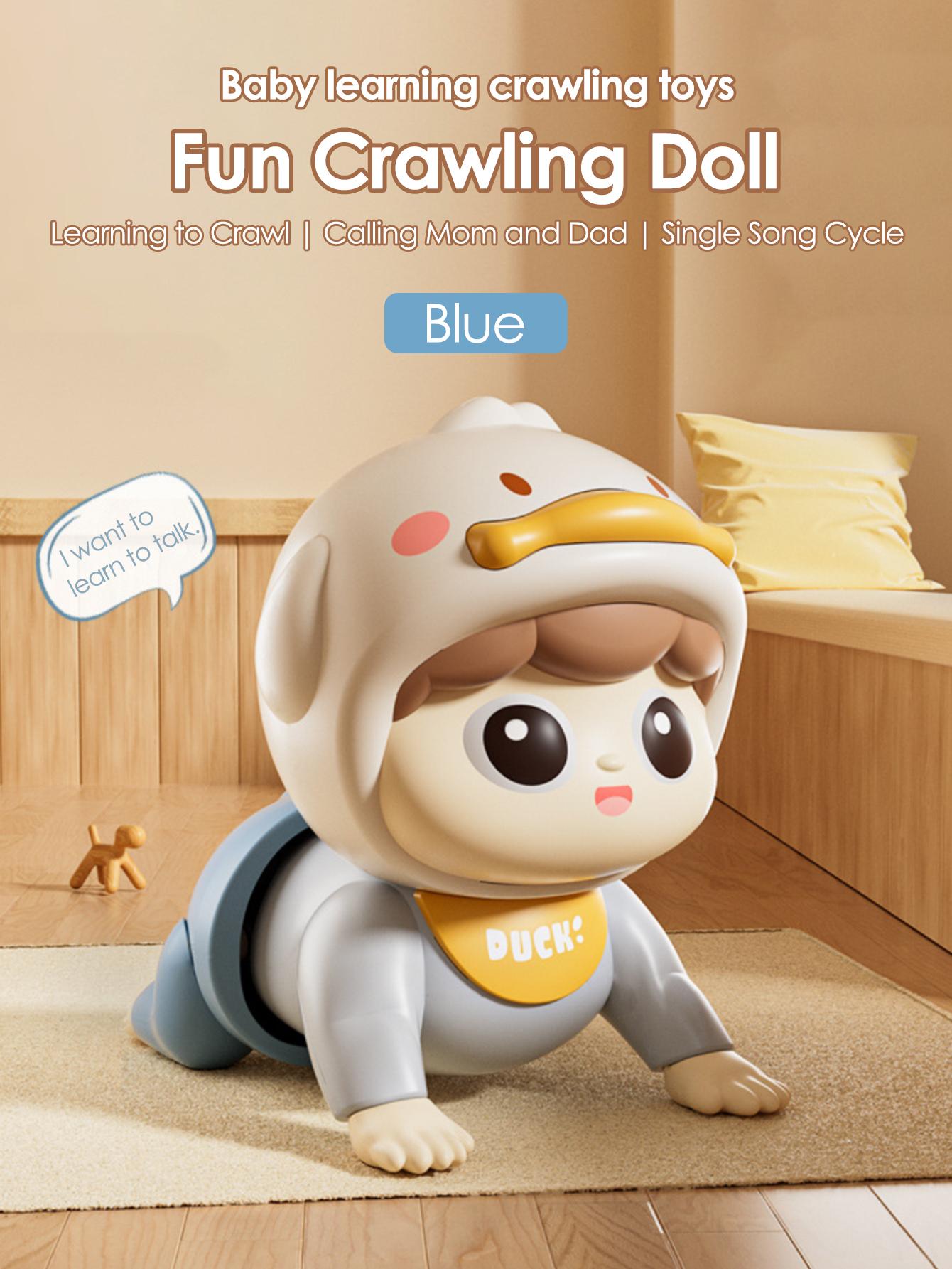 Non-Toxic 1 Crawling Doll Baby Toy With Music Aged 0-1 Learning Crawling Guidance And Head Up Training
Non-Toxic 1 Crawling Doll Baby Toy With Music Aged 0-1 Learning Crawling Guidance And Head Up Training