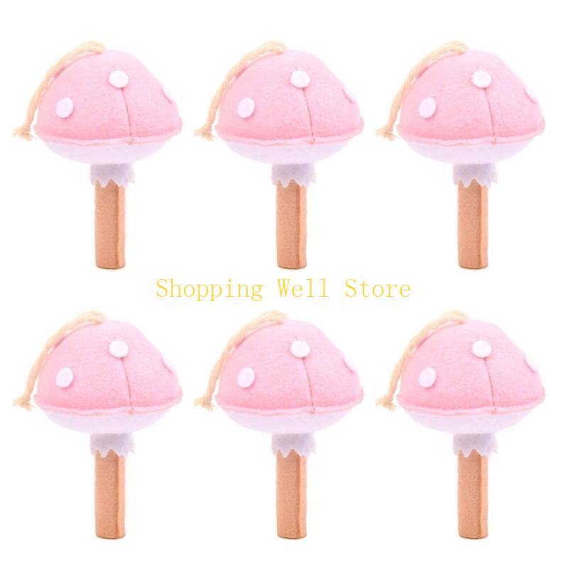 KX4B Friendly Wools Felts Mushroom Assortment, 6 Count, for Artistic Home Embellishments рожевий
KX4B Friendly Wools Felts Mushroom Assortment, 6 Count, for Artistic Home Embellishments рожевий