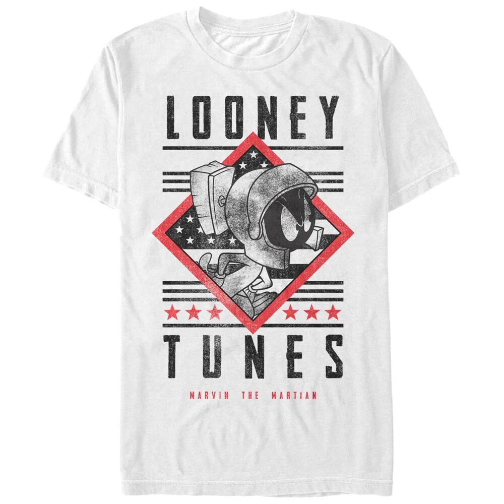 Looney Tunes Marvin Text Men s White Shirt, Small 2XL
Looney Tunes Marvin Text Men s White Shirt, Small 2XL