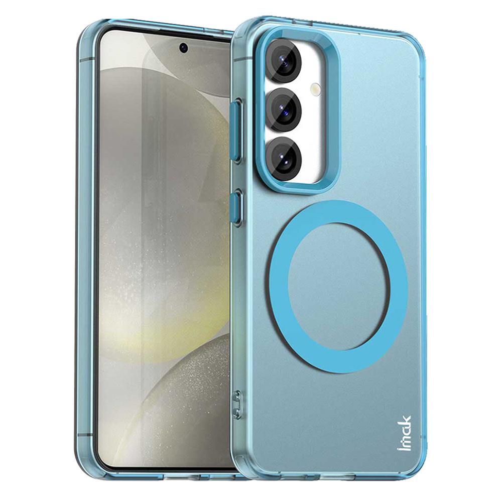IMAK For Samsung Galaxy S25+ Case Compatible with MagSafe Candy Color Anti Drop TPU+PET Back Cover Blue
IMAK For Samsung Galaxy S25+ Case Compatible with MagSafe Candy Color Anti Drop TPU+PET Back Cover Blue