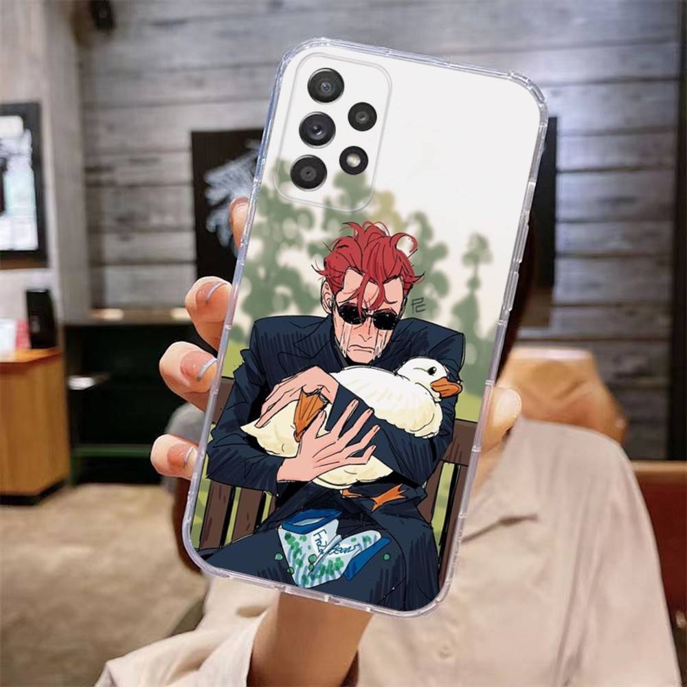 Good O-Omens Cute Phone Case For Samsung Galaxy A,71,70,52,51,40,31,50,50S,30S,21S,12,10,Note20ultra Transparent Cover samsunga714g
Good O-Omens Cute Phone Case For Samsung Galaxy A,71,70,52,51,40,31,50,50S,30S,21S,12,10,Note20ultra Transparent Cover samsunga714g