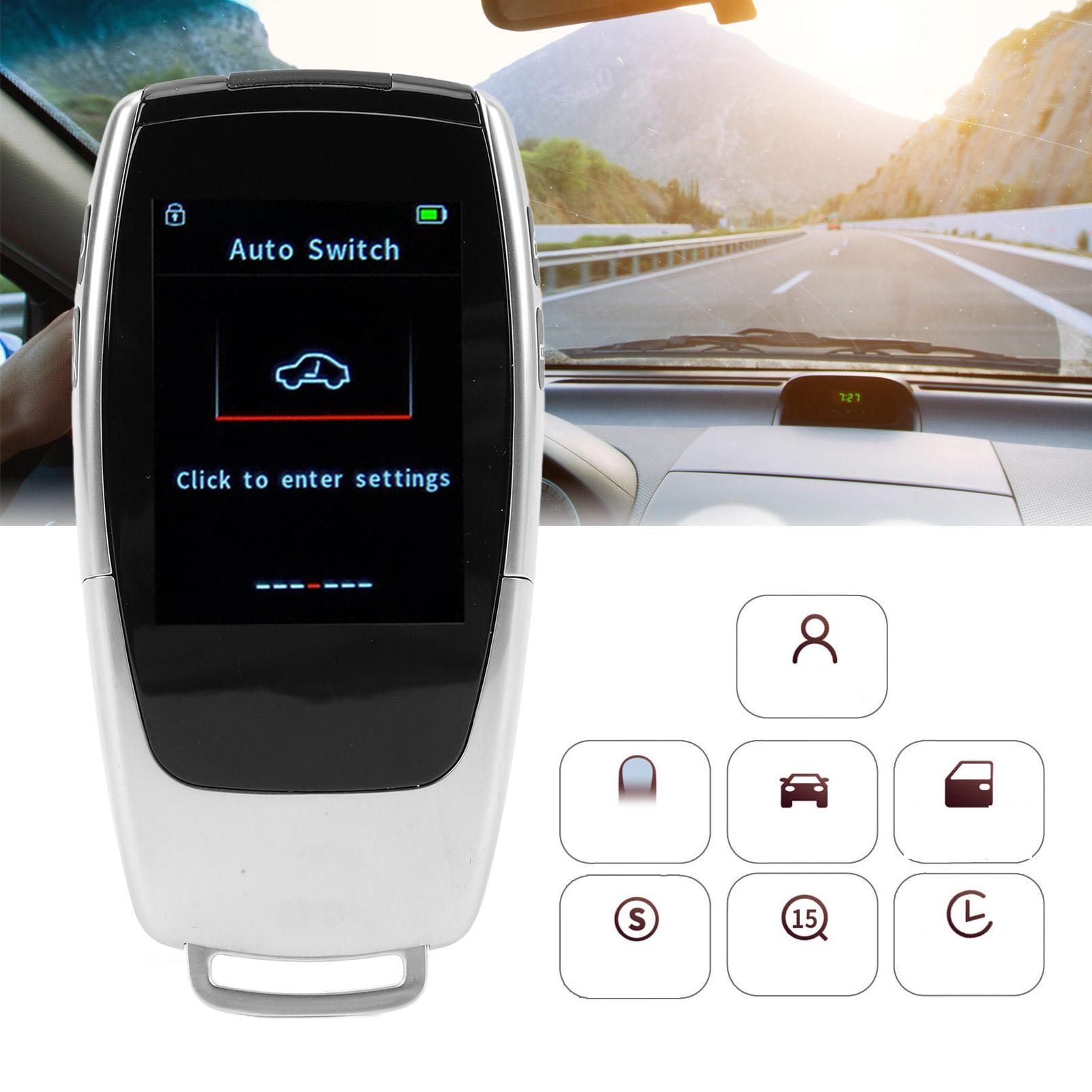 ЖК-экран Smart Key цинковый сплав автоматическая разблокировка замок стеклоподъемник длительный режим ожидания бесключевой доступ для всех моделей запуск одной кнопкой серебристый
ЖК-экран Smart Key цинковый сплав автоматическая разблокировка замок стеклоподъемник длительный режим ожидания бесключевой доступ для всех моделей запуск одной кнопкой серебристый