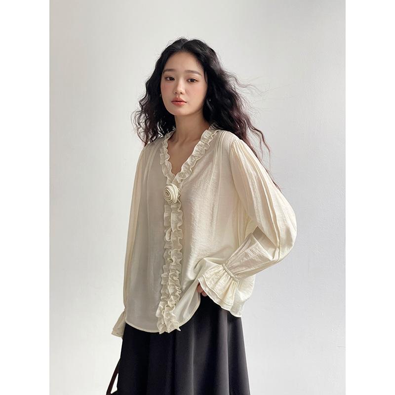 Весенняя женская рубашка премиум-класса с длинным рукавом, женский топ One Size (80-65kg)
Весенняя женская рубашка премиум-класса с длинным рукавом, женский топ One Size (80-65kg)