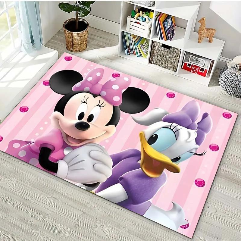 3D Minnie Mouse Daisy Duck Cartoon Themed Carpet Bedroom Living Room Sofa Rug Children s Room Large Area Decor Mat Potdemiel 40x60cm (16x24in)
3D Minnie Mouse Daisy Duck Cartoon Themed Carpet Bedroom Living Room Sofa Rug Children s Room Large Area Decor Mat Potdemiel 40x60cm (16x24in)