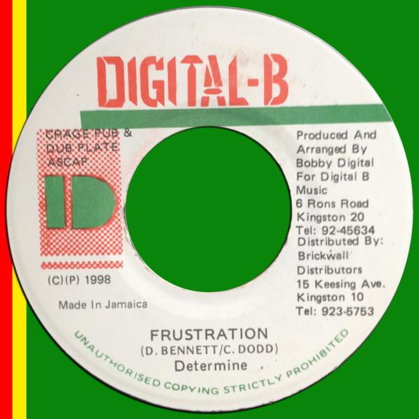 7inch Record DETERMINE - Frustration NONE Digital-B 1998 Jamaica Reggae, Ska & Dub Used
7inch Record DETERMINE - Frustration NONE Digital-B 1998 Jamaica Reggae, Ska & Dub Used