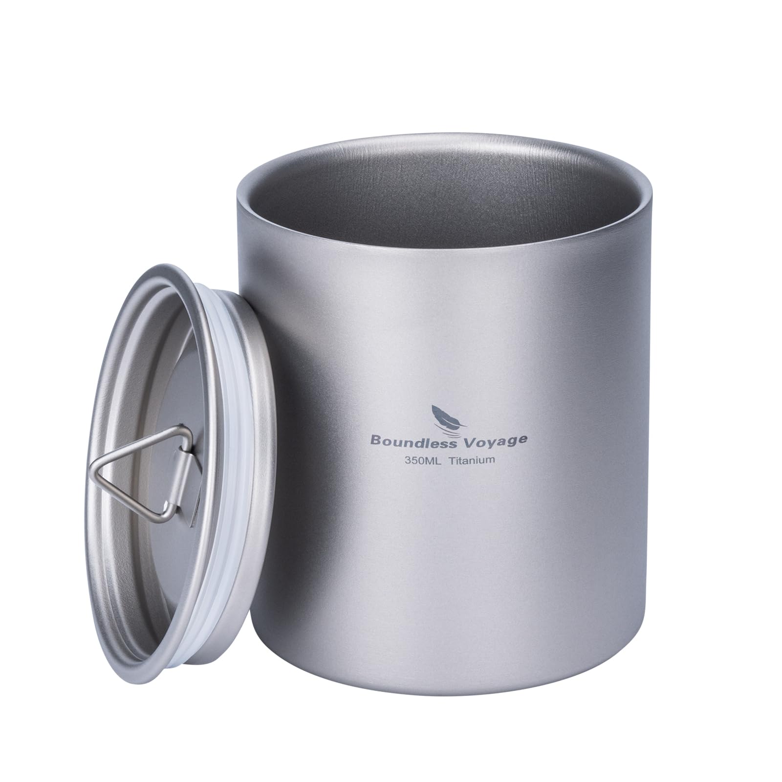 Boundless Voyage Titanium Mug with Double Outdoor Keeps Hot or Ultra Stackable Outdoor Camping Mesh Bag Easy to Ti3022D Lid, 350ml, Wall, Mug, Cold,
Boundless Voyage Titanium Mug with Double Outdoor Keeps Hot or Ultra Stackable Outdoor Camping Mesh Bag Easy to Ti3022D Lid, 350ml, Wall, Mug, Cold,
