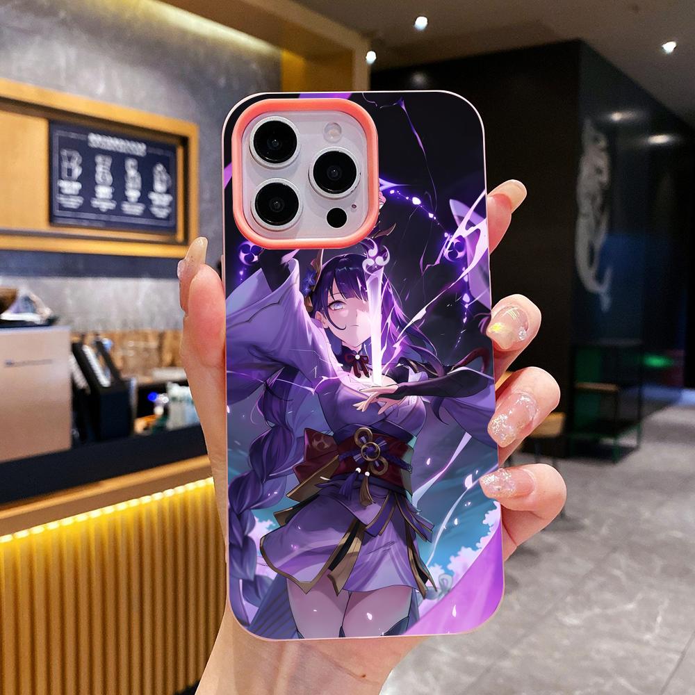 Game GI Raiden Shogun Jelly Double layer Pink Mobile Phone Case for iPhone 17 16 15 14 13 12 11 Air Pro Max Plus Protective iPhone 16 Pro Max
Game GI Raiden Shogun Jelly Double layer Pink Mobile Phone Case for iPhone 17 16 15 14 13 12 11 Air Pro Max Plus Protective iPhone 16 Pro Max