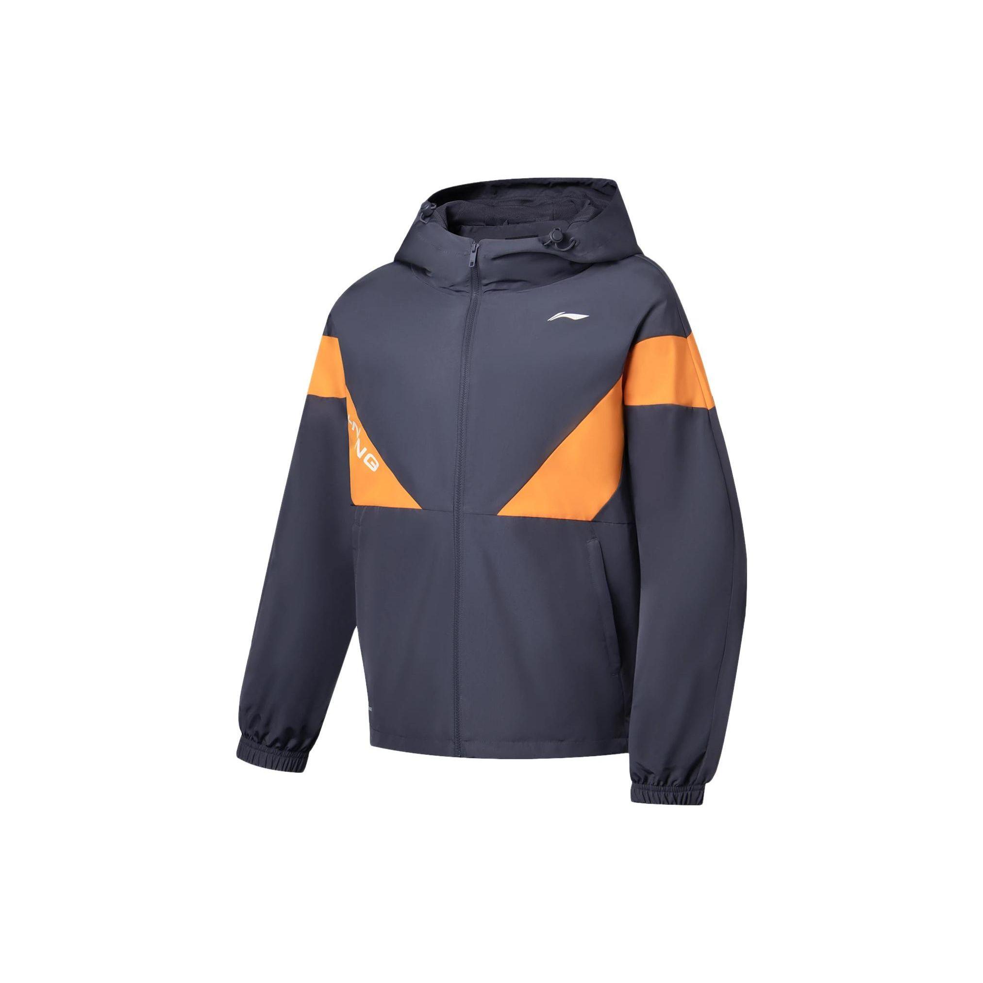 Li-Ning Color Block Hooded Zip Long Sleeve Jacket Men Jackets Earth-Gray AFDT033-2 M 
Li-Ning Color Block Hooded Zip Long Sleeve Jacket Men Jackets Earth-Gray AFDT033-2 M