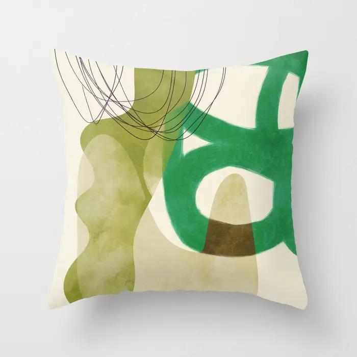 Decorative Home Pillow Case Cushion Covers Nordic Living Room Kids Geometric Abstract Green 30x30cm
Decorative Home Pillow Case Cushion Covers Nordic Living Room Kids Geometric Abstract Green 30x30cm