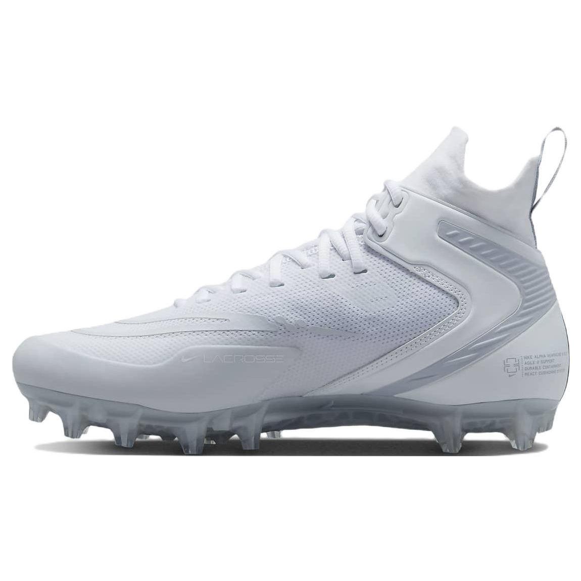 Nike Alpha Huarache 8 Elite White Pure Platinum Мужские кроссовки Wolf-Grey CW4440-110
Nike Alpha Huarache 8 Elite White Pure Platinum Мужские кроссовки Wolf-Grey CW4440-110