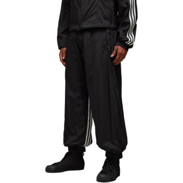 Y-3 Nylon Shell Pants Comfortable Casual Striped Knit Sports Pants Men pants Black JD5998 S
Y-3 Nylon Shell Pants Comfortable Casual Striped Knit Sports Pants Men pants Black JD5998 S