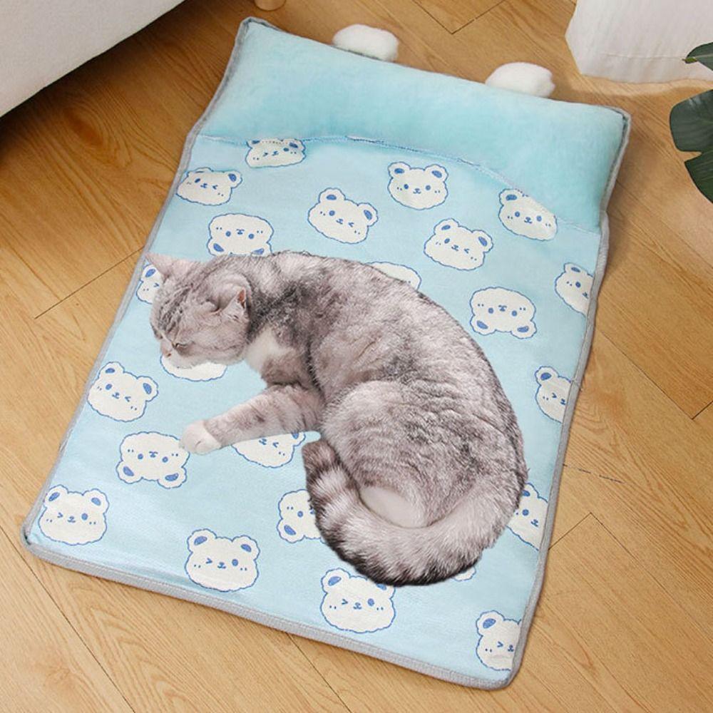with Pillow Dog Cooling Bed Ice Silk Pet Summer Pad Durable Pet Cooling Mat Summer S рожевий
with Pillow Dog Cooling Bed Ice Silk Pet Summer Pad Durable Pet Cooling Mat Summer S рожевий