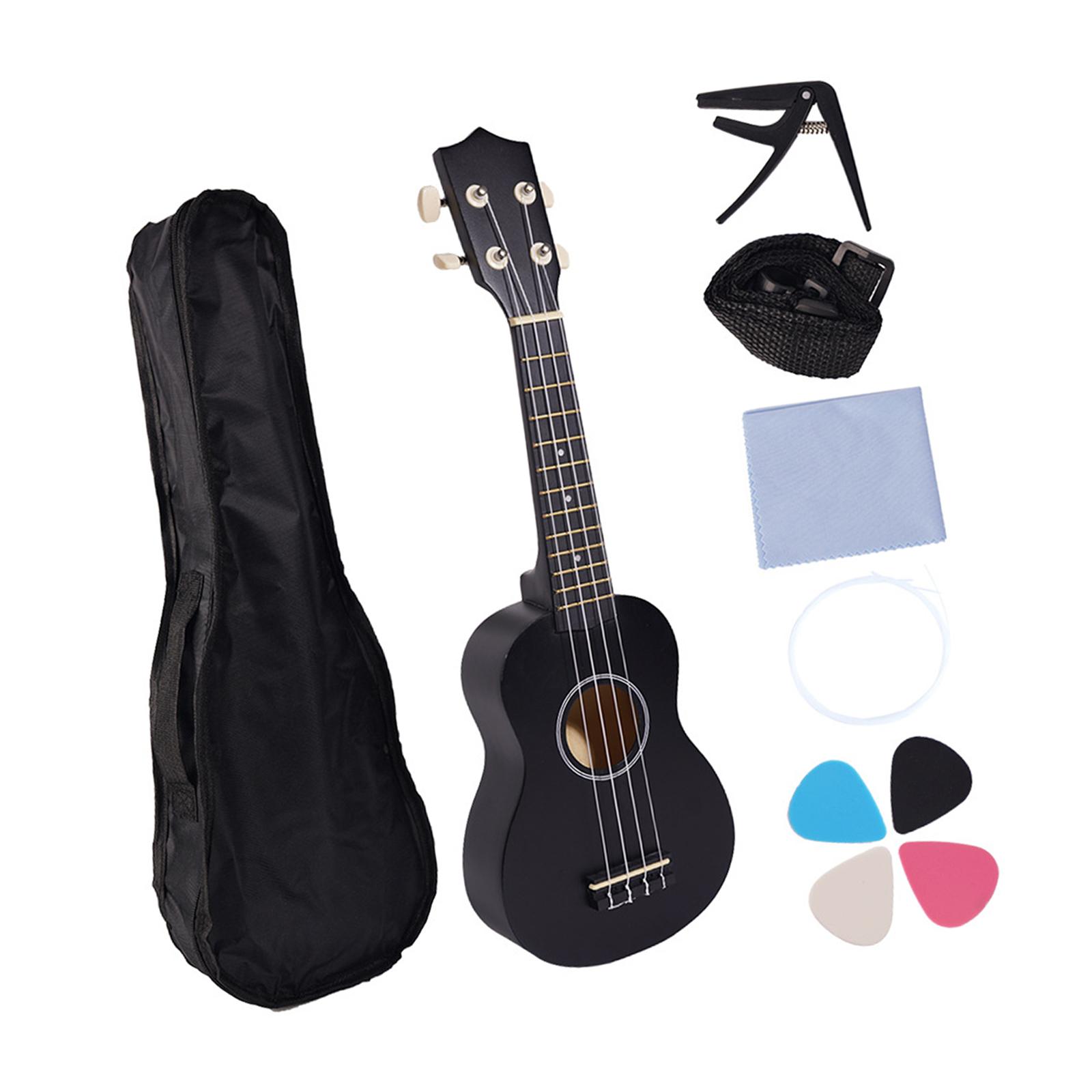 Ukulele Educational Toy Strumming Training Sensory Developmental Toy Skill Improving Professional for Child Kids Preschool Gift чорний
Ukulele Educational Toy Strumming Training Sensory Developmental Toy Skill Improving Professional for Child Kids Preschool Gift чорний