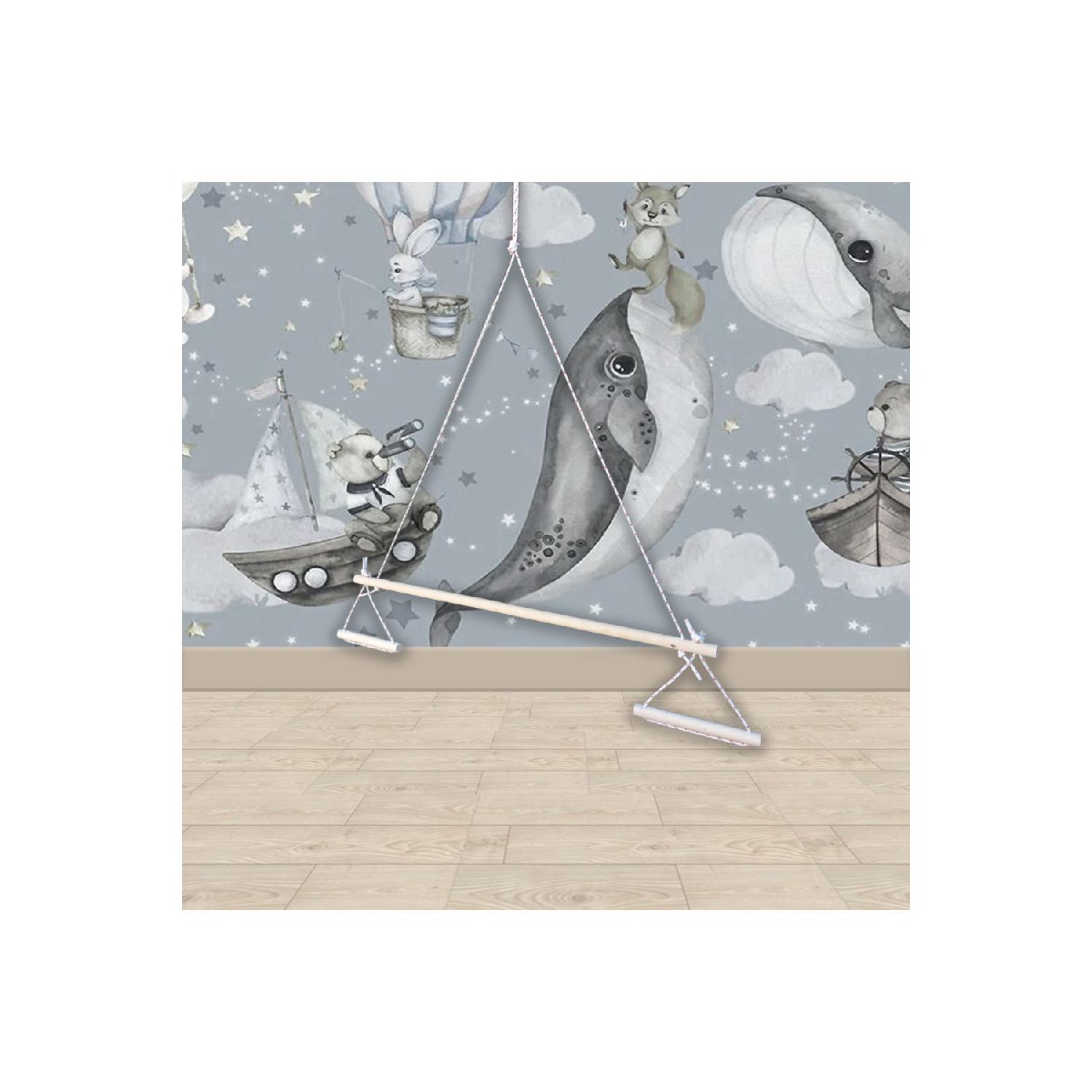 Trapezia Swing-ahap Sensal Swing-child Activity, Gymnastics, Yoga, Development Swing білий
Trapezia Swing-ahap Sensal Swing-child Activity, Gymnastics, Yoga, Development Swing білий