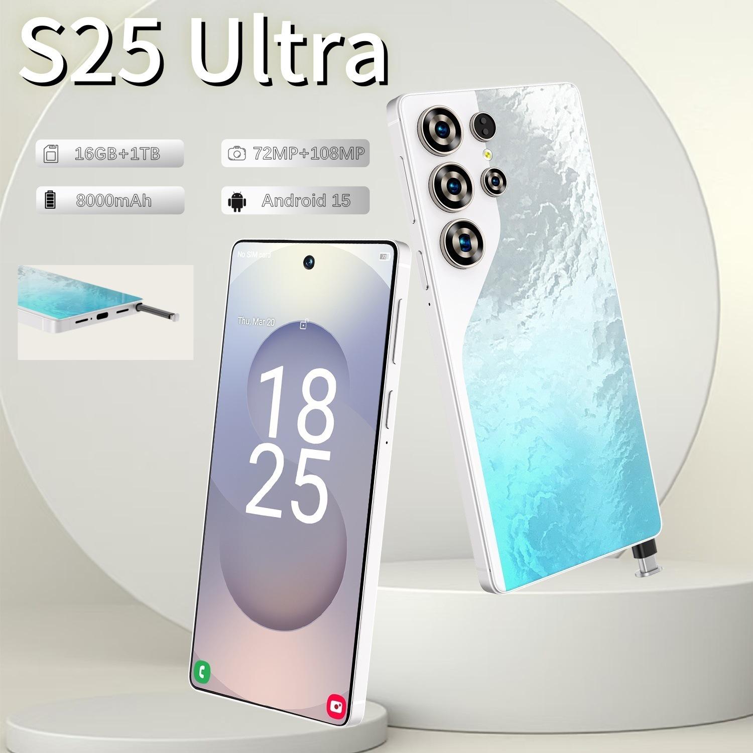 New S25 Ultra Global Smartphone 16+1T AU Standard
New S25 Ultra Global Smartphone 16+1T AU Standard