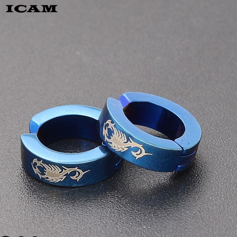 2026 New 1Pair Cool Punk Men s Stainless Steel Punk Earring No Piercing Round Stud Earings Men Fashion Jewelry Ear Studs чёрный
2026 New 1Pair Cool Punk Men s Stainless Steel Punk Earring No Piercing Round Stud Earings Men Fashion Jewelry Ear Studs чёрный