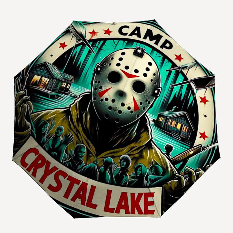 1pc Jason Voorhees Automatic Open/Close Umbrella Folding Umbrella, Portable Compact Travel Umbrella, Birthday/Christmas Gift for Men & Women L1110y50
1pc Jason Voorhees Automatic Open/Close Umbrella Folding Umbrella, Portable Compact Travel Umbrella, Birthday/Christmas Gift for Men & Women L1110y50