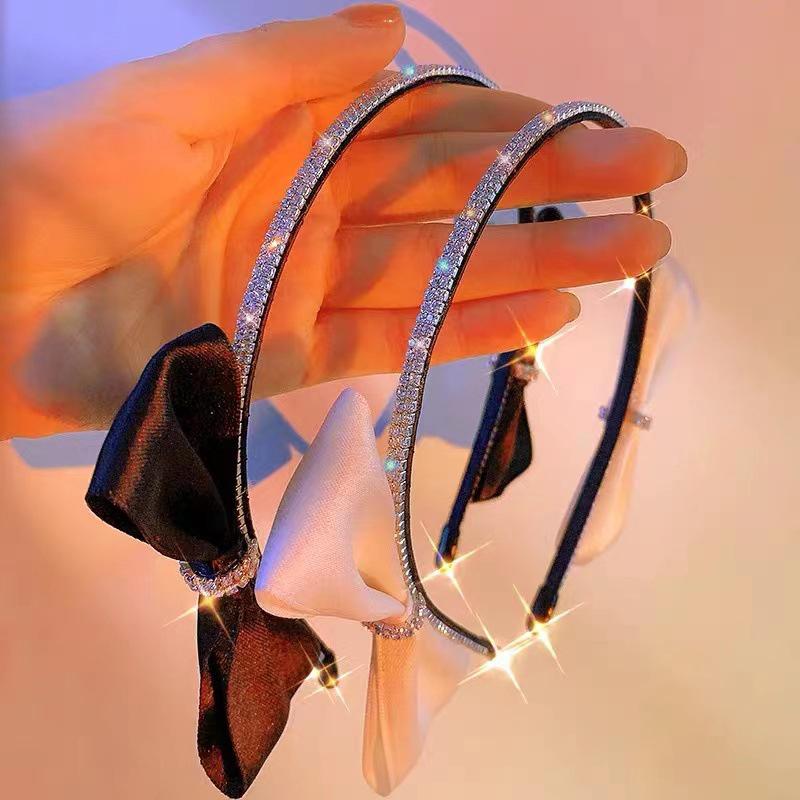 Bow Black Two Side Bow Fine Hair Band Girls Delicate Simple Charm Of Hair Accessories Headband
Bow Black Two Side Bow Fine Hair Band Girls Delicate Simple Charm Of Hair Accessories Headband