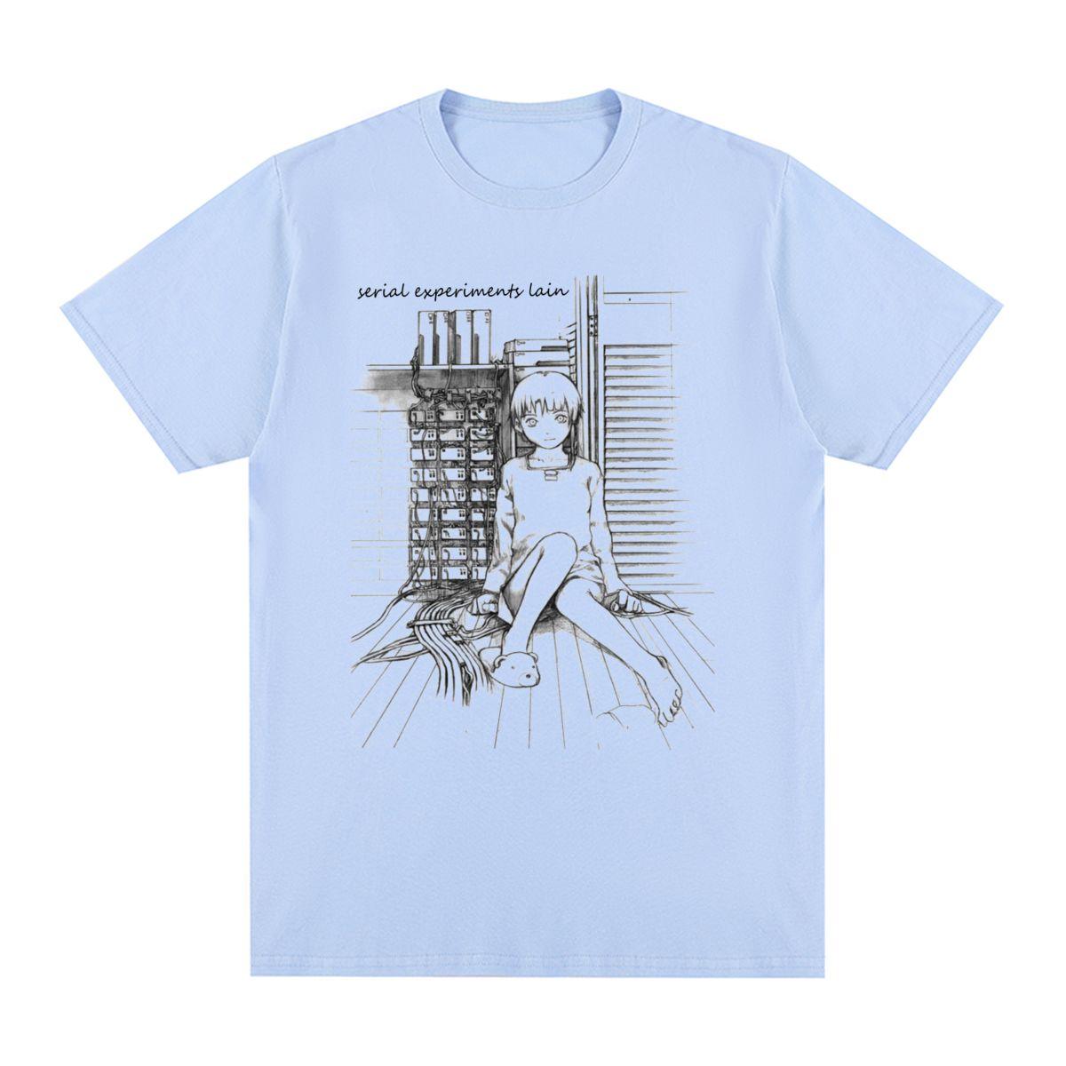 Serial ExperiUnisexts Lain Vintage Tshirt Cartoon Retro Cotton Unisex T shirt New Tee Tshirt Womens Tops 3XL
Serial ExperiUnisexts Lain Vintage Tshirt Cartoon Retro Cotton Unisex T shirt New Tee Tshirt Womens Tops 3XL