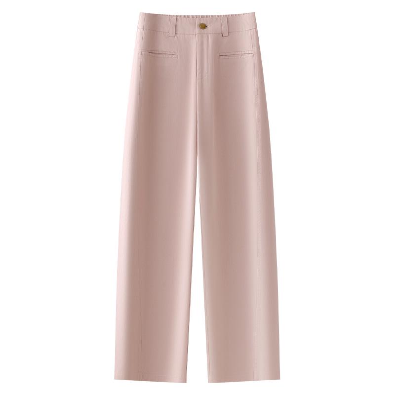 Pink Slim-Fit Straight-Leg Women s Pants: 2025 High-Waisted, Loose, Wide-Leg, Casual Spring and Autumn Style. XL белый
Pink Slim-Fit Straight-Leg Women s Pants: 2025 High-Waisted, Loose, Wide-Leg, Casual Spring and Autumn Style. XL белый