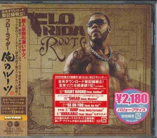 CD FLO RIDA - R.o.o.t.s. Route Of Overcoming The WPCR13378PROMO WARNER 2009 Japan Obi Dance & Electronica
CD FLO RIDA - R.o.o.t.s. Route Of Overcoming The WPCR13378PROMO WARNER 2009 Japan Obi Dance & Electronica