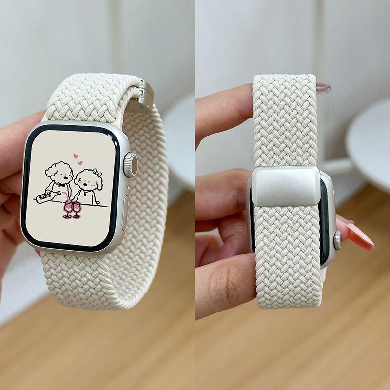 Нейлоновый тканый ремешок с магнитной застежкой для Applewatchs10-тканый креативный ремешок для часов Iwatch10/9/8/7/6/5/4/3/2/1/Se/Ultra/Ultra2 49 мм 46 мм 45 мм 44 мм 42 мм for S10【42mm】
Нейлоновый тканый ремешок с магнитной застежкой для Applewatchs10-тканый креативный ремешок для часов Iwatch10/9/8/7/6/5/4/3/2/1/Se/Ultra/Ultra2 49 мм 46 мм 45 мм 44 мм 42 мм for S10【42mm】