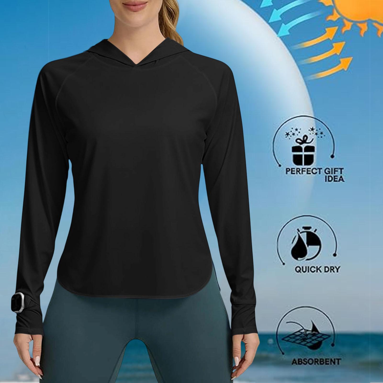 Womens Spring Tops Long Sleeve Hooded Summer Shirts for Women Lightweight Pullover Womens Summer Tops Dressy Casual Tshirts Shirts for Women L
Womens Spring Tops Long Sleeve Hooded Summer Shirts for Women Lightweight Pullover Womens Summer Tops Dressy Casual Tshirts Shirts for Women L