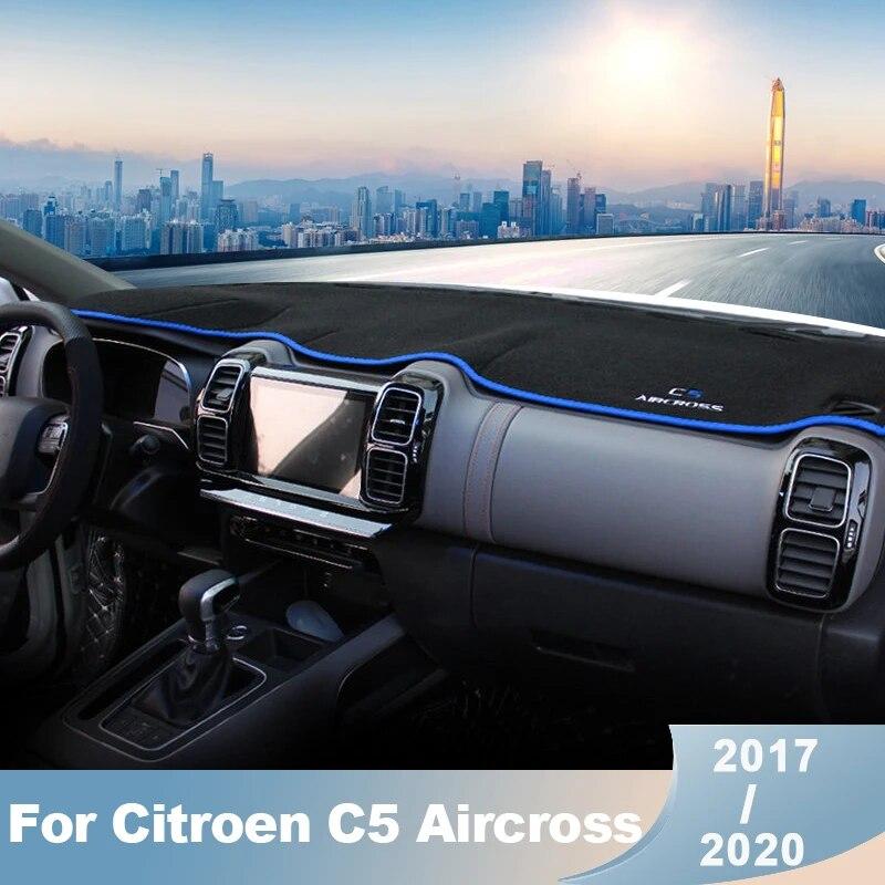 Для Citroen C5 Aircross 2017 2018 Чехлы на приборную панель автомобиля Коврик от солнца Козырек Инструментальная панель Ковры Анти-УФ аксессуары
Для Citroen C5 Aircross 2017 2018 Чехлы на приборную панель автомобиля Коврик от солнца Козырек Инструментальная панель Ковры Анти-УФ аксессуары