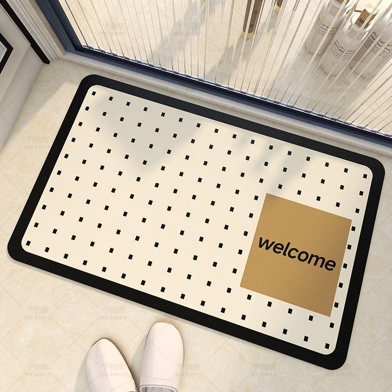 Bathroom Floor Mat Soft Diatom Mud Absorbent Foot Mat Non-slip Toilet Household Toilet Door Mat Carpet Bathroom 40X60cm 15.7X23.6in
Bathroom Floor Mat Soft Diatom Mud Absorbent Foot Mat Non-slip Toilet Household Toilet Door Mat Carpet Bathroom 40X60cm 15.7X23.6in