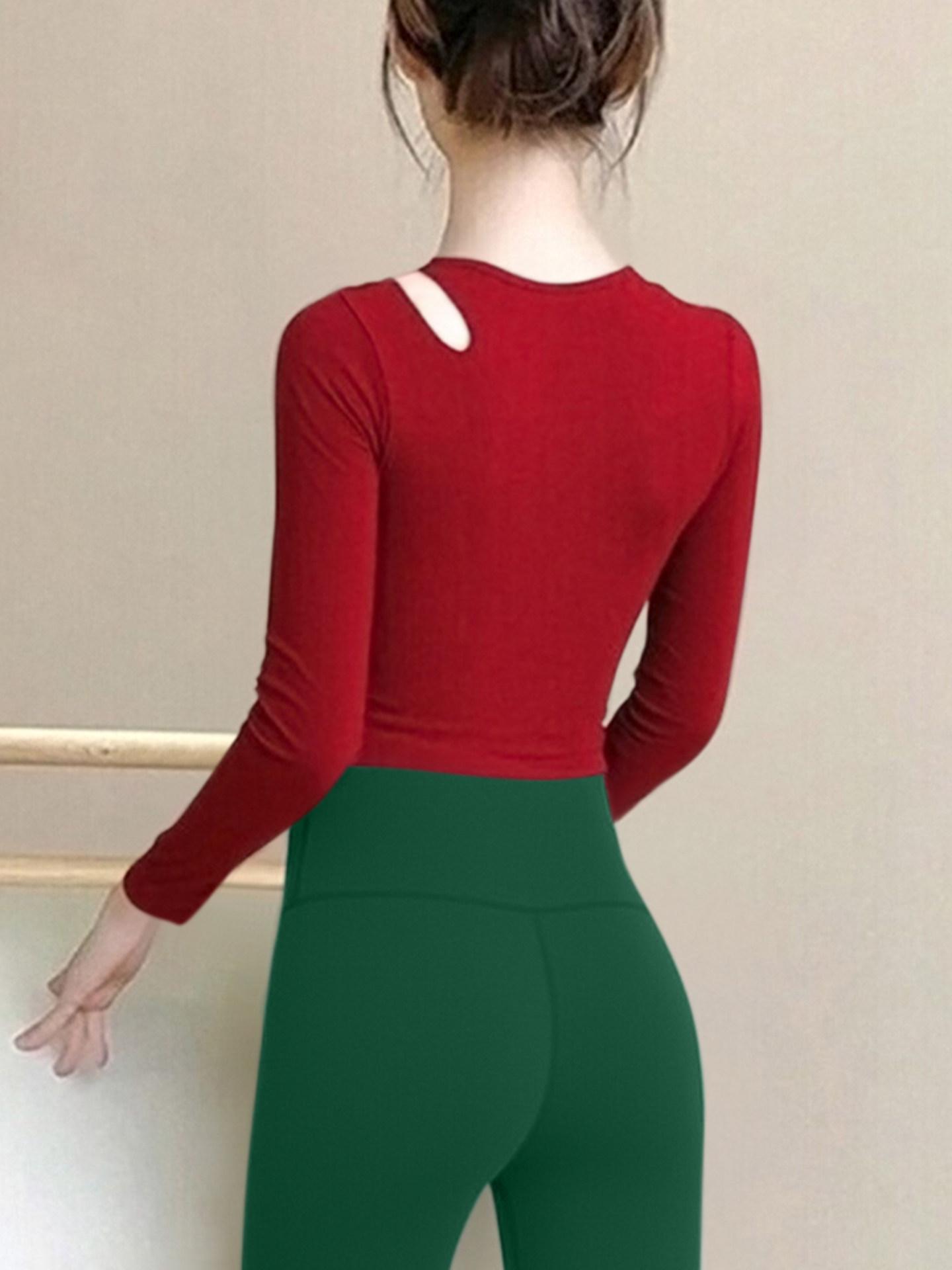2025 Women s Long Sleeve Yoga Set with Chest Pads - Autumn/Winter Style for Pilates and Fitness Small
2025 Women s Long Sleeve Yoga Set with Chest Pads - Autumn/Winter Style for Pilates and Fitness Small
