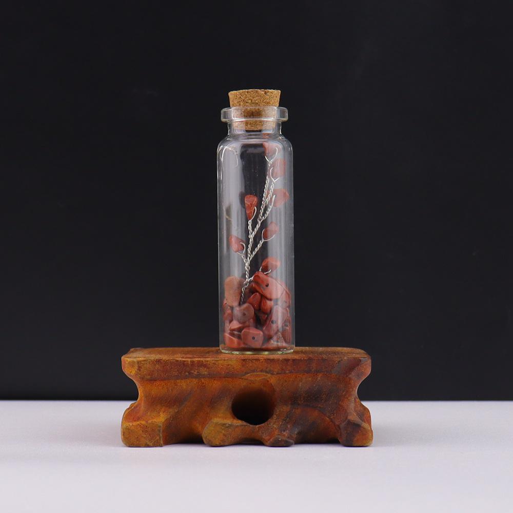 Seven-Color Gemstone Tree in Glass Bottle - Natural Crystal Specimen Craft
Seven-Color Gemstone Tree in Glass Bottle - Natural Crystal Specimen Craft